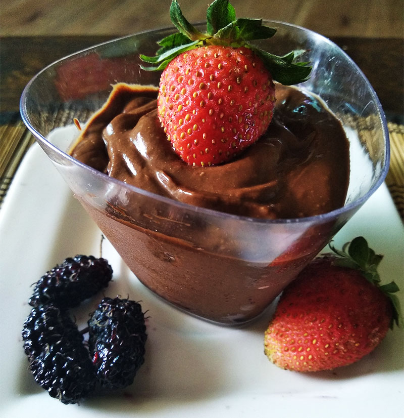 Chocolate Avocado mousse