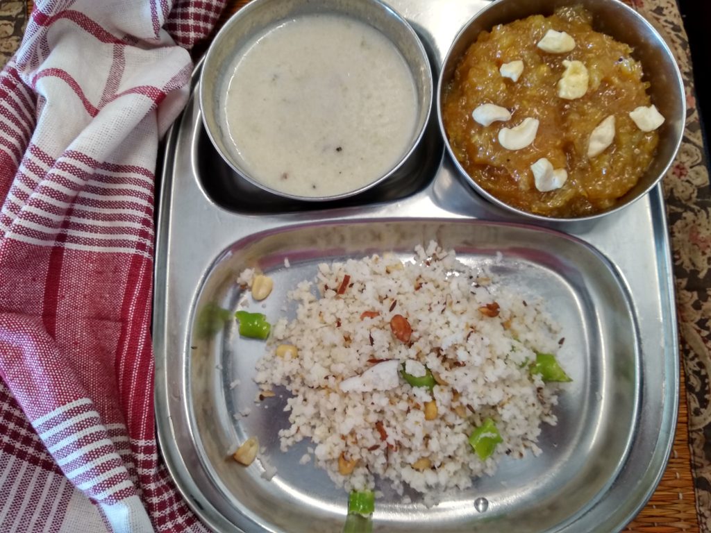 Navratri thali day 4