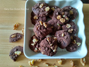 Walnut Brownie Cookies