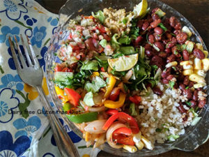 Burrito Bowl / Mexican one dish meal