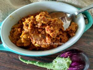 Venkaya Pachadi –Brinjal Chatni