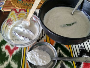 Peanut Curd / Groundnut Yoghurt