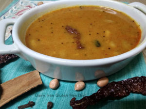 Wedding style Gujarati dal