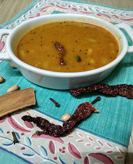 Wedding style Gujarati dal