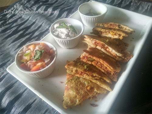 Vegetable Quesadila