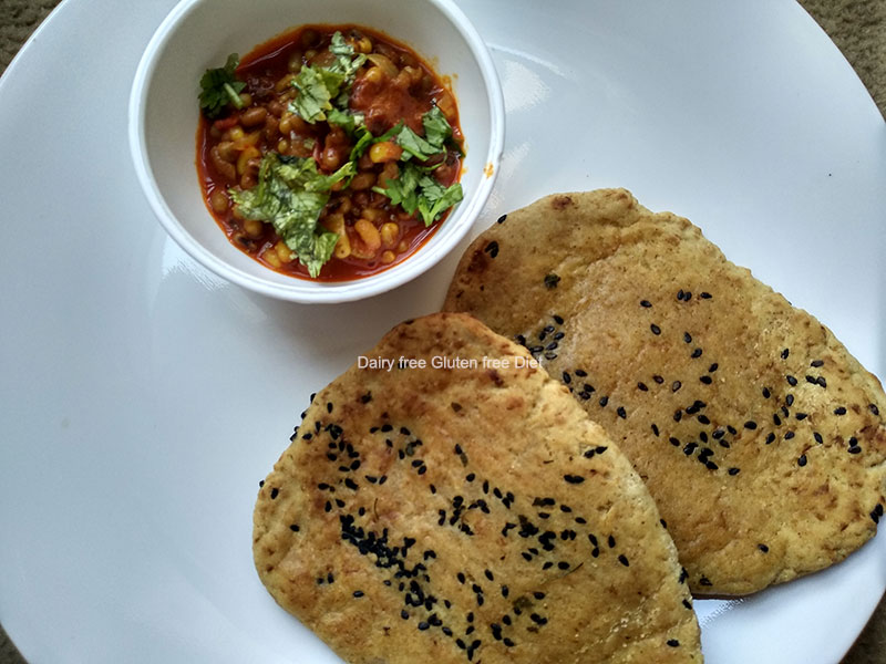 Gluten free Tawa Naan