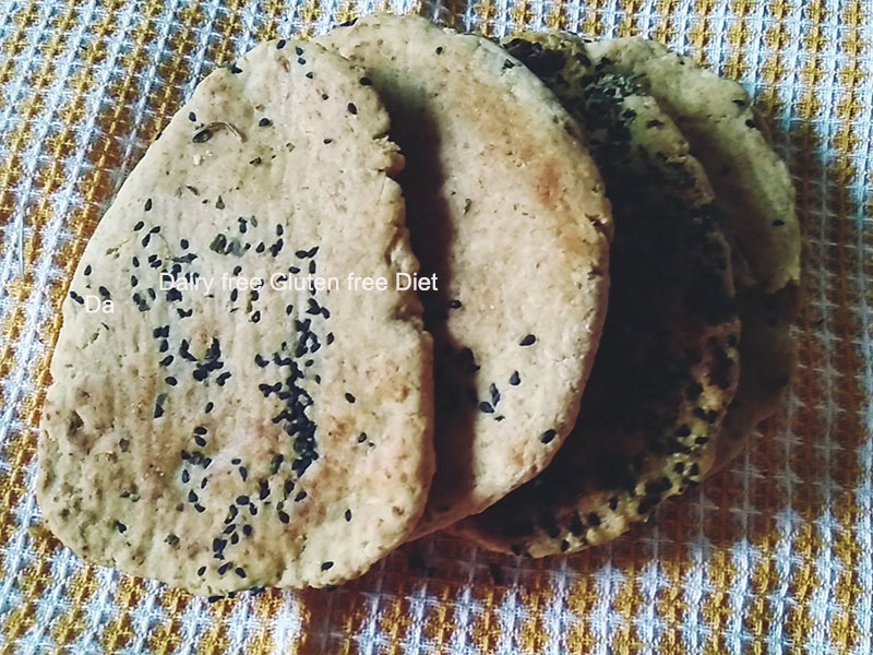 Gluten free Tawa Naan